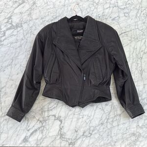 Wilsons Leather Black Jacket